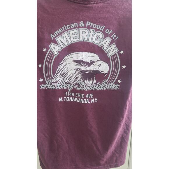 Vintage Harley Davidson Shirt 1990's North Tonawanda Made in USA Size M - Picture 3 of 9